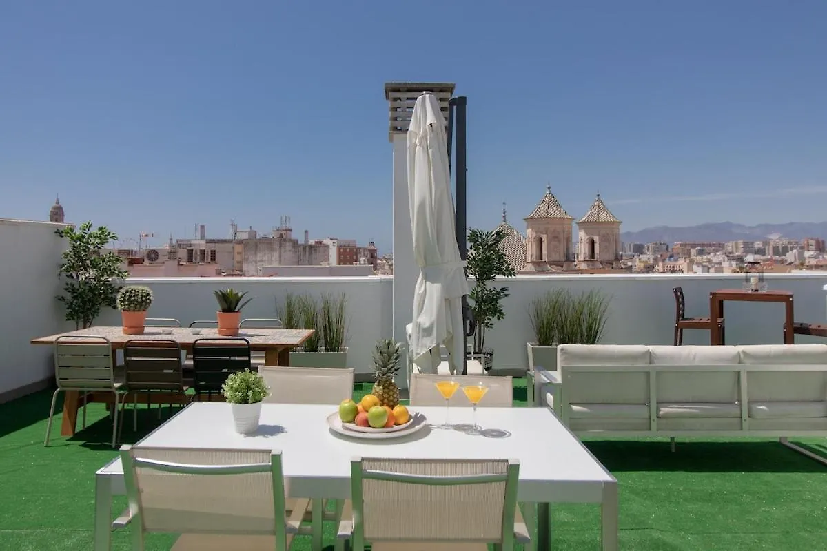 Апартаменты C77 - Romantic Studio In The Center With Terrace Малага